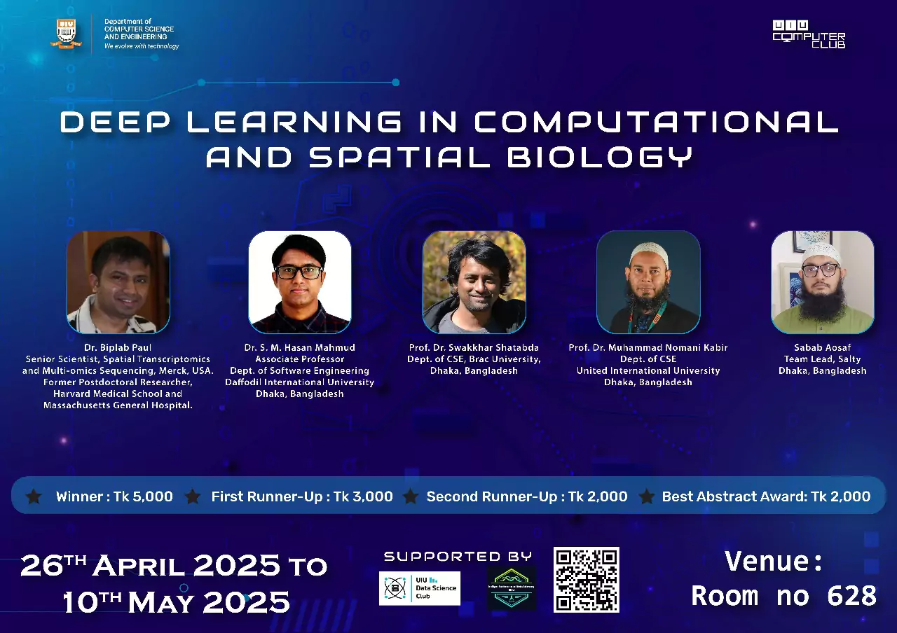 Deep Learning in Computational and Spatial Biology